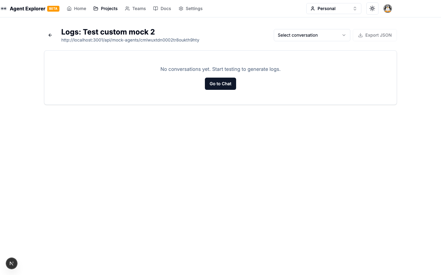 Request/response logs showing API interactions